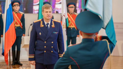 «Вырастут настоящие защитники Родины»: первые кадеты Следкома РФ в Казани приняли присягу