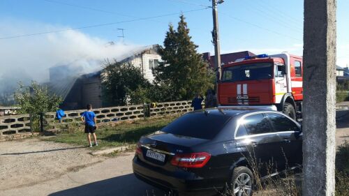 Отец с сыном погибли на пожаре в частном доме в Лаишевском районе РТ