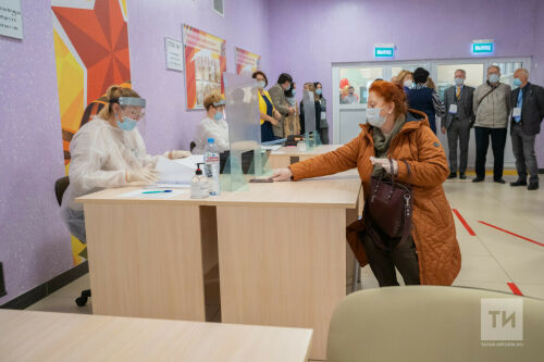 Явка на думских выборах в Татарстане к 18.00 достигла почти 75%