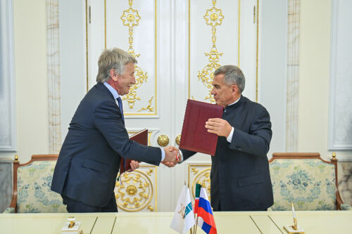 СИБУР договорился о сотрудничестве с Татарстаном