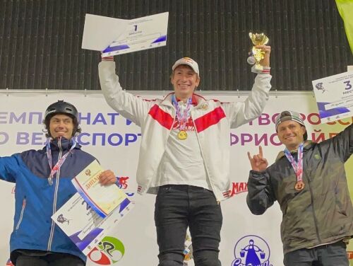 Казанец Ирек Ризаев стал пятикратным чемпионом России по BMX-фристайлу