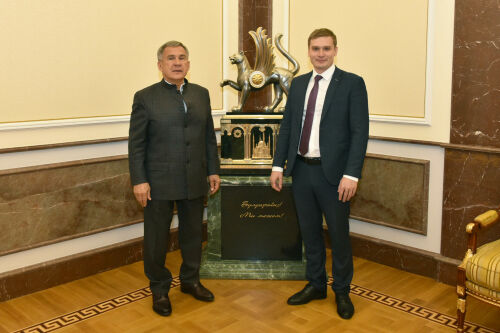 Минниханов и Коновалов обсудили взаимодействие РТ и Хакасии в науке и цифровизации