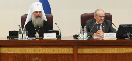 Митрополит Кирилл: «Если бы у нас был Совет старцев, Минтимер Шаймиев его бы возглавил»