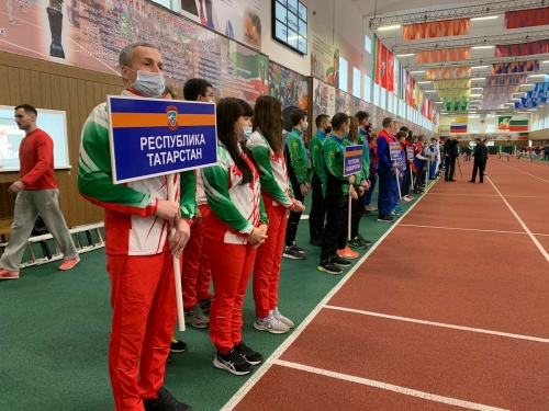 В Казани стартовали Всероссийские соревнования по пожарно-спасательному спорту