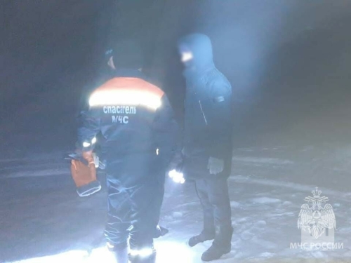 В Татарстане спасли рыбака, который заблудился в ночи на льду Камы