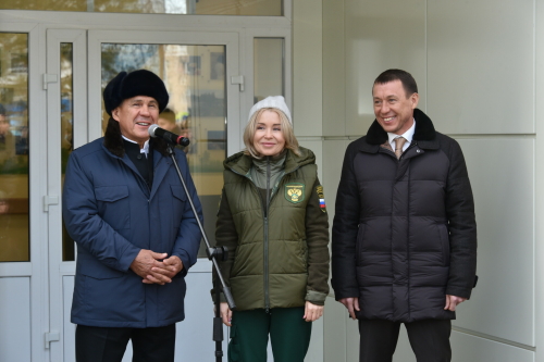 Минниханов принял участие в открытии нового здания отдела Росприроднадзора в Нижнекамске