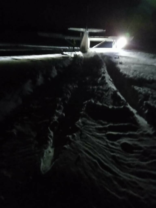 Спасатели добрались до самолета, который совершил аварийную посадку под Бугульмой