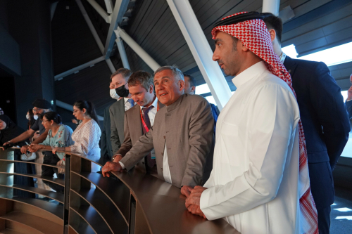 Минниханов посетил павильоны Туркменистана и Саудовской Аравии на Expo Dubai 2020