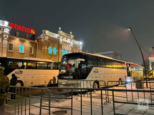 В Татарстан прибыл поезд с вынужденными переселенцами с Донбасса