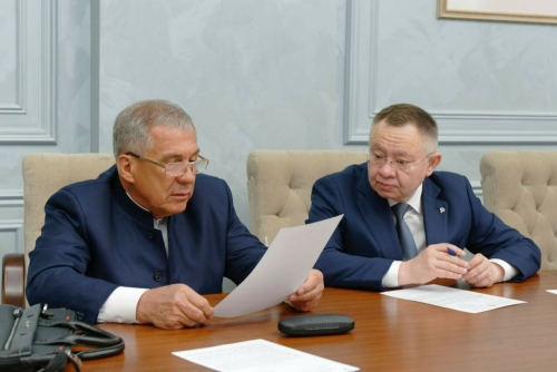 Минниханов обсудил с Файзуллиным меры поддержки строительства и ЖКХ