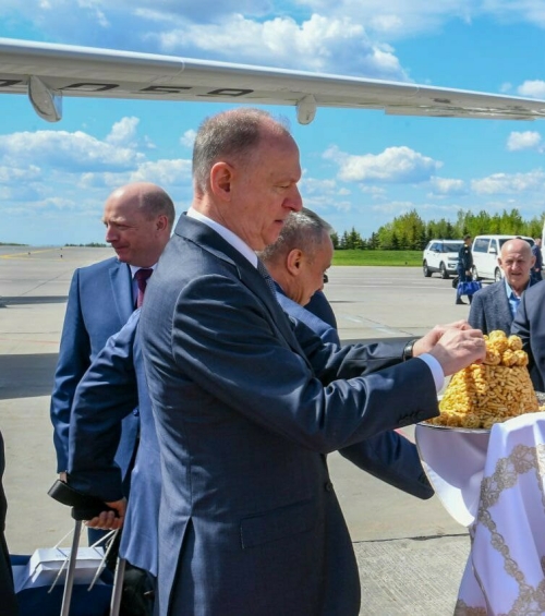 Николай Патрушев прибыл в Казань с рабочим визитом