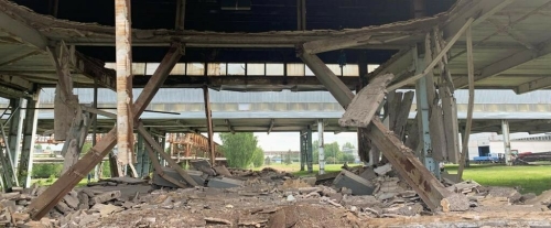 На заводе «КАМАЗ» обрушился переход между корпусами