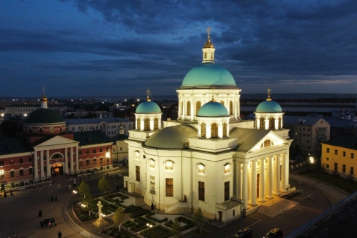 Всенощное бдение накануне Дня Казанской иконы Богородицы возглавил экзарх всея Беларуси
