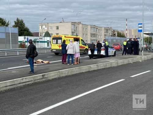 В Казани насмерть сбили пожилую женщину, переходившую дорогу по зебре