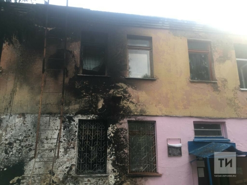 В Бугульме загорелся детский сад, детей и персонал успели эвакуировать