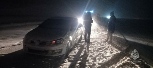 За день на трассе под Челнами спасатели дважды помогли замерзающим водителям