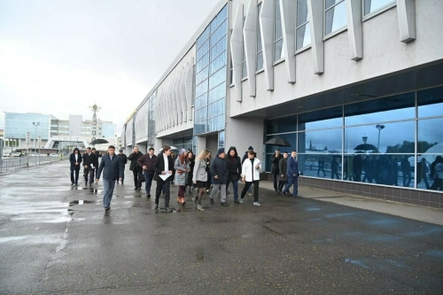 Минниханов осмотрел здание ЦУМа, где расположится Центр народно-художественных промыслов