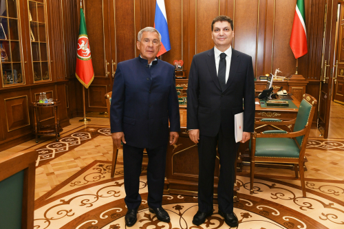 Минниханов встретился с новым Генеральным консулом Турции в Казани