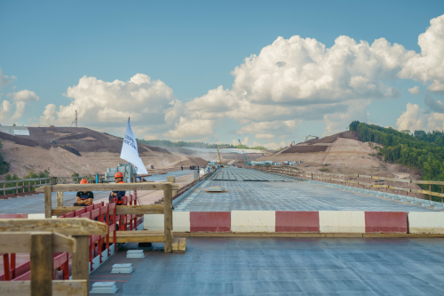 Седьмой этап трассы М12 в Чувашии и Татарстане построен более чем на 90%