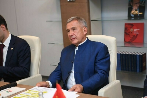 Минниханов обсудил схему газификации Татарстана с зампредом правления «Газпрома»