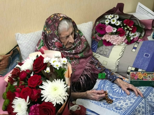 Самая старшая долгожительница Альметьевска отметила 105-летний юбилей