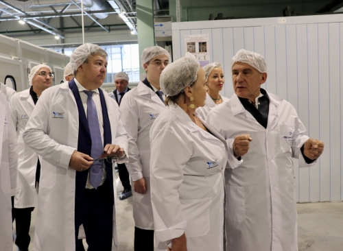 Минниханов посетил фабрику замороженных полуфабрикатов на промплощадке «Зеленодольск»
