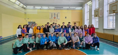 Челнинские студенты собрали почти тонну гуманитарного груза для Лисичанска и Рубежного