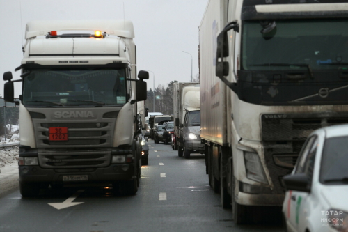 Грузооборот автотранспорта в Татарстане продолжает сокращаться
