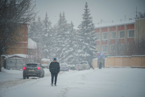 В Татарстане ожидается слабая метель и до -6 градусов