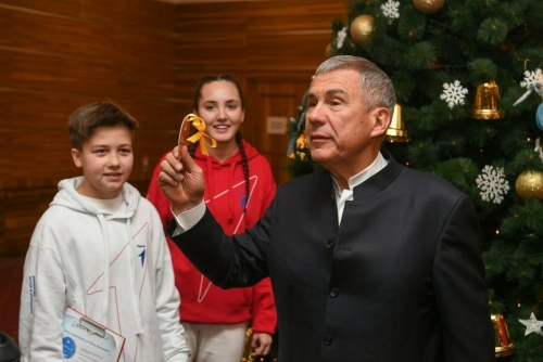 Минниханов исполнит мечты четырех маленьких татарстанцев