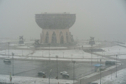 Синоптики предупредили о метели, снежных заносах и ухудшении видимости в Татарстане