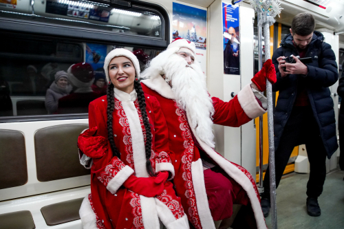 Работу казанского метро, троллейбусов и трамваев продлили в новогоднюю ночь