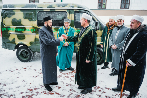 Арские имамы купили бронированную «Газель» для мобилизованных из Татарстана