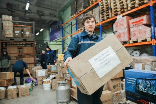 Альметьевцы отправили 5 тонн гуманитарной помощи