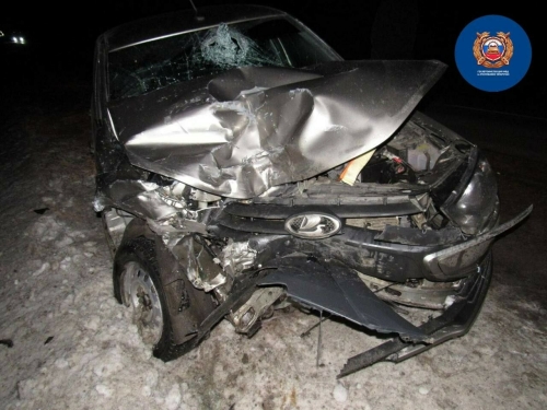По вине пьяного водителя в ДТП на трассе в Татарстане пострадали два человека