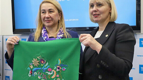 Год национальных культур: диктант на 16 языках и вышитая карта Татарстана