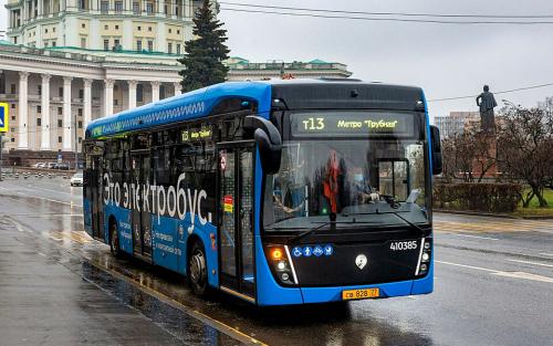 КАМАЗ поставит Москве электробусы на 63 млрд рублей