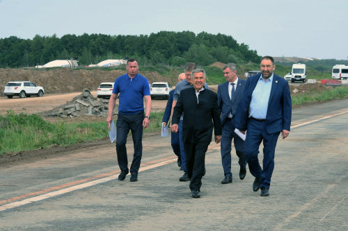 Минниханову доложили о предстоящем ремонте моста «Миллениум»
