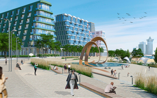 Казань построит «новый город» на Волге: каким станет район речпорта после обновления