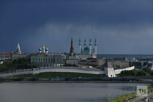 В Татарстане ожидаются 37-градусная жара, гроза и град