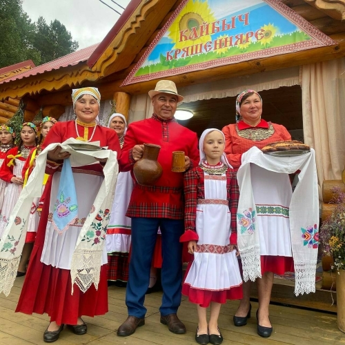Минниханов показал фотографии с праздника Питрау в Мамадышском районе