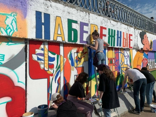 Художники со всей России разрисуют набережную Челнов ко Дню республики