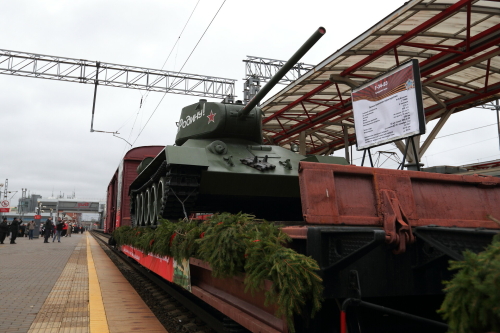 Передвижная экспозиция «Поезд Победы» завтра будет работать на вокзале Казани
