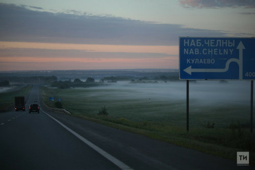 Татарстанцев предупредили о тумане и небольших дождях в воскресенье
