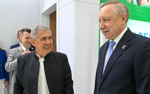 Минниханов: Санкт-Петербург для нас — большой рынок сбыта