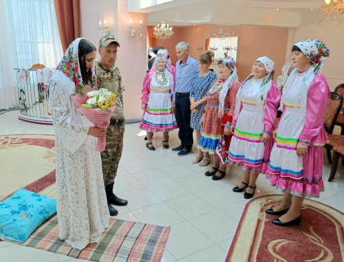 Контрактник из Мамадышского района заключил брак перед отправкой на СВО