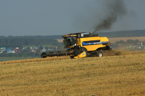 Назван район Татарстана, который первым в этом году завершил уборку зерна