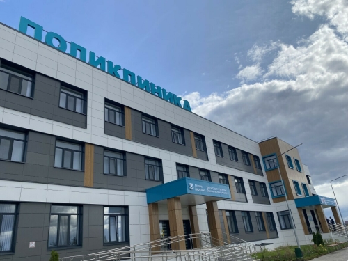 Рустам Минниханов открыл многопрофильную поликлинику в Осиново