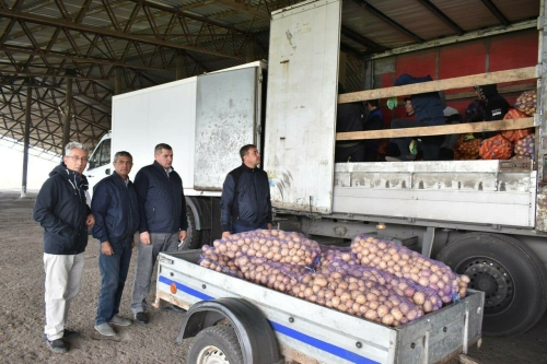 Буинск собрал для Лисичанска стройматериалы и 22 тонны овощей