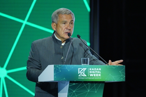 Минниханов: Акцент мероприятий Kazan Digital Week сделан на научную составляющую